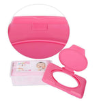 Home Napkin Storage Box Wipes Holder Box Plastic Wet Tissue Case Organizer with Lid