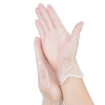 100pcs / box Disposable Gloves PVC Protective Gloves for Workplace OutdoorXL