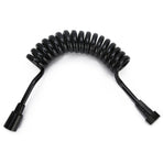 2m Copper Cap Bidet Shower Hose Flexible Retractable Spring Shower Hose Accessory