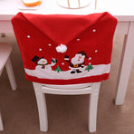 Non Woven Chair Set Cartoon Snowman Stool Set