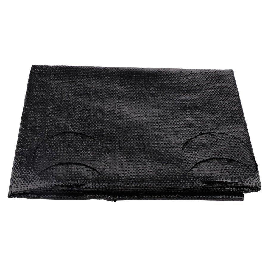 4pcs Weed Barrier Landscape Fabric with 2.95in Planting Holes Weed Control Garden Barrier Mat 3.28x11.81ft