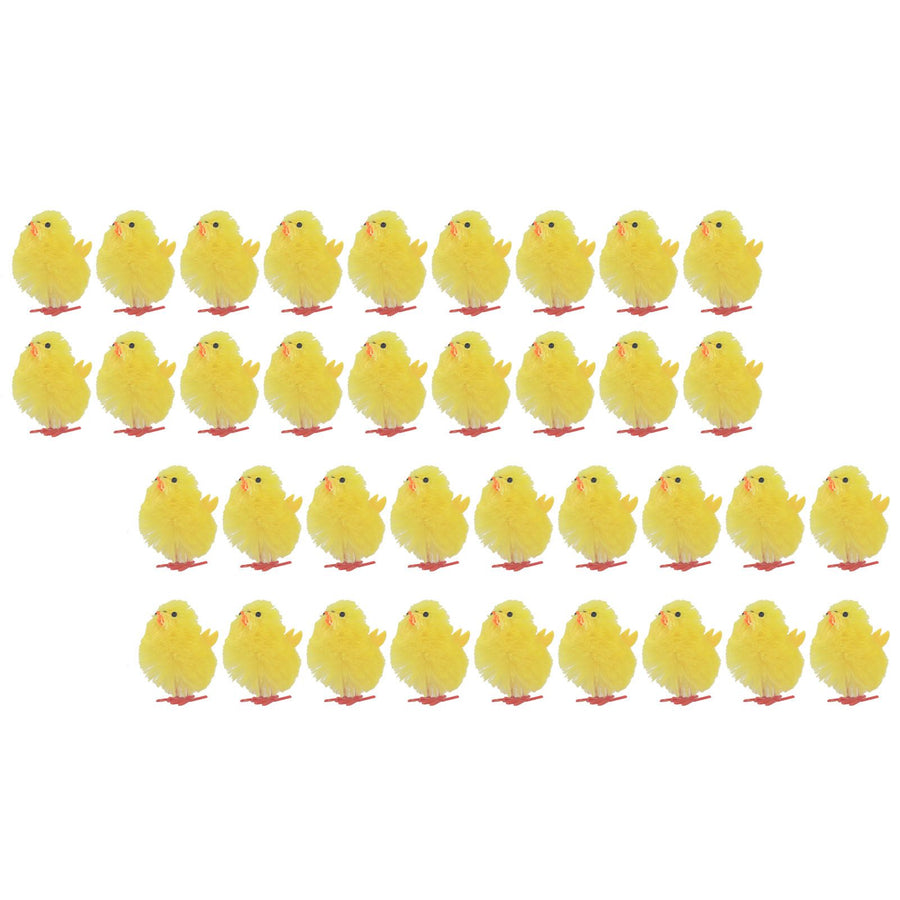 36 Pcs Mini Easter Chicks 4cm Yellow Cute Tiny Easter Chick Decoration for Home Party