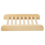 Wooden Soap Holder Handmade Soap Box Leaky Dry Bathroom Soap Dish Log Soap Box