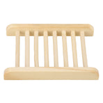 Wooden Soap Holder Handmade Soap Box Leaky Dry Bathroom Soap Dish Log Soap Box