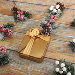 20PCS Artificial Pinecone and Berry Picks Faux Pine Tree Needles Branches Xmas Floral Picks for DIY Floral Arrangement Holiday Decor White