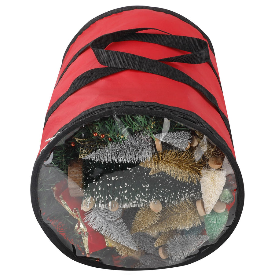 Non Waterproof Christmas Lights Storage Bag Nylon Storage Bag