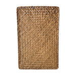 4pcs Woven Placemat Anti Skid Rectangle Seagrass Place Mat for Dining Table Home Wedding Party Banquet 35 X 24cm