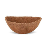 2 Pcs Coconut Liners for Flowers Garden Planters Coconut Fiber Round Hanging Basket Liners 16 Inch