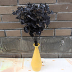 3 Pcs Black Eucalyptus Stems Leaves Branches Artificial Flower Home Decor Photography Simulation Plants