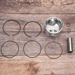 Gasoline Generator Piston Assembly Replacement Accessories Kit Fit for 168F-5.5/168F-1/GX160