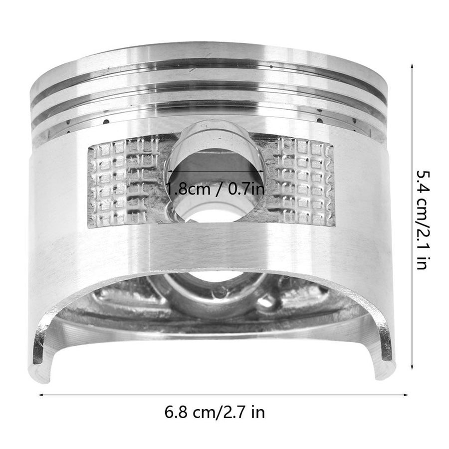 Gasoline Generator Piston Assembly Replacement Accessories Kit Fit for 168F-5.5/168F-1/GX160