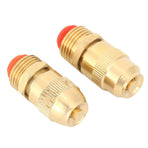 2Pcs G1/2 FNPT DN15 Copper Lawn Sprinkler Misting Water Nozzle Cooling Sprinkling Irrigation