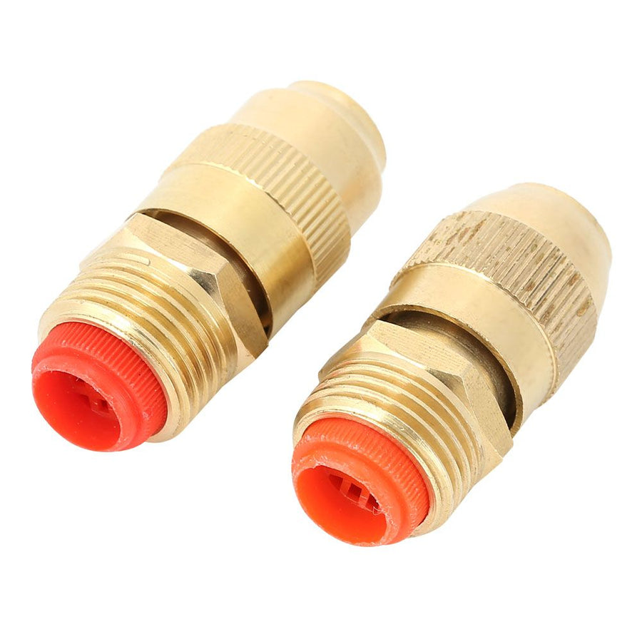2Pcs G1/2 FNPT DN15 Copper Lawn Sprinkler Misting Water Nozzle Cooling Sprinkling Irrigation