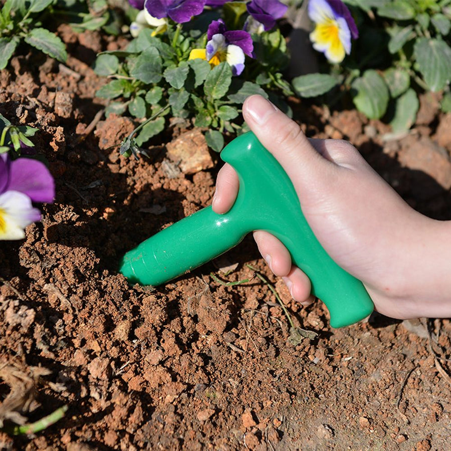 5Pcs Handheld Plastic Garden Soil Puncher Digging Hole Tool for Seedling Transplanting Planting