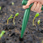 5Pcs Handheld Plastic Garden Soil Puncher Digging Hole Tool for Seedling Transplanting Planting