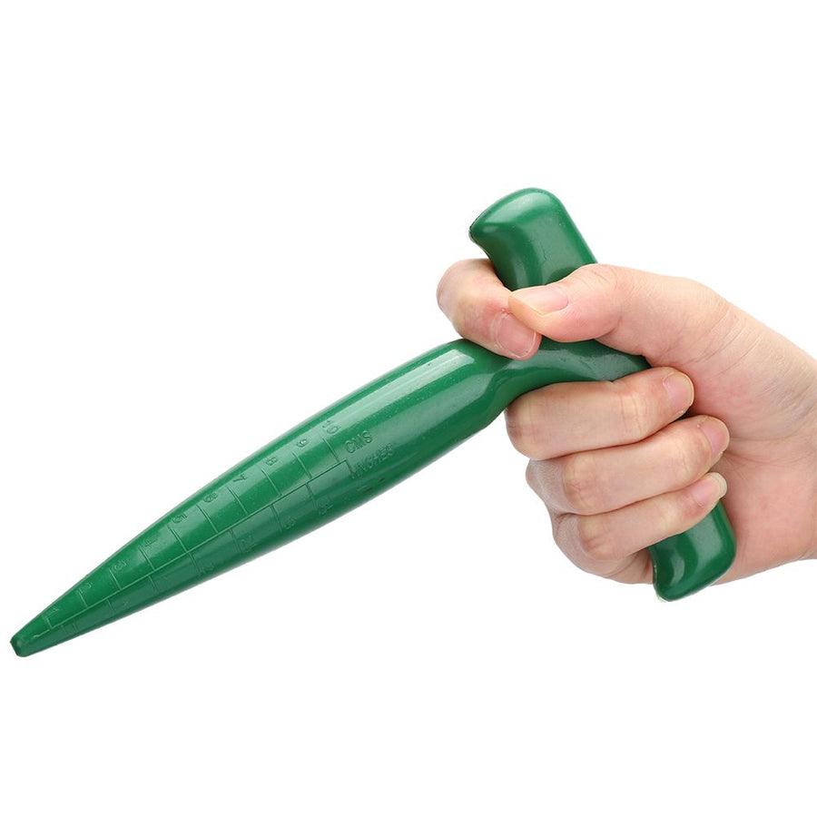 5Pcs Handheld Plastic Garden Soil Puncher Digging Hole Tool for Seedling Transplanting Planting