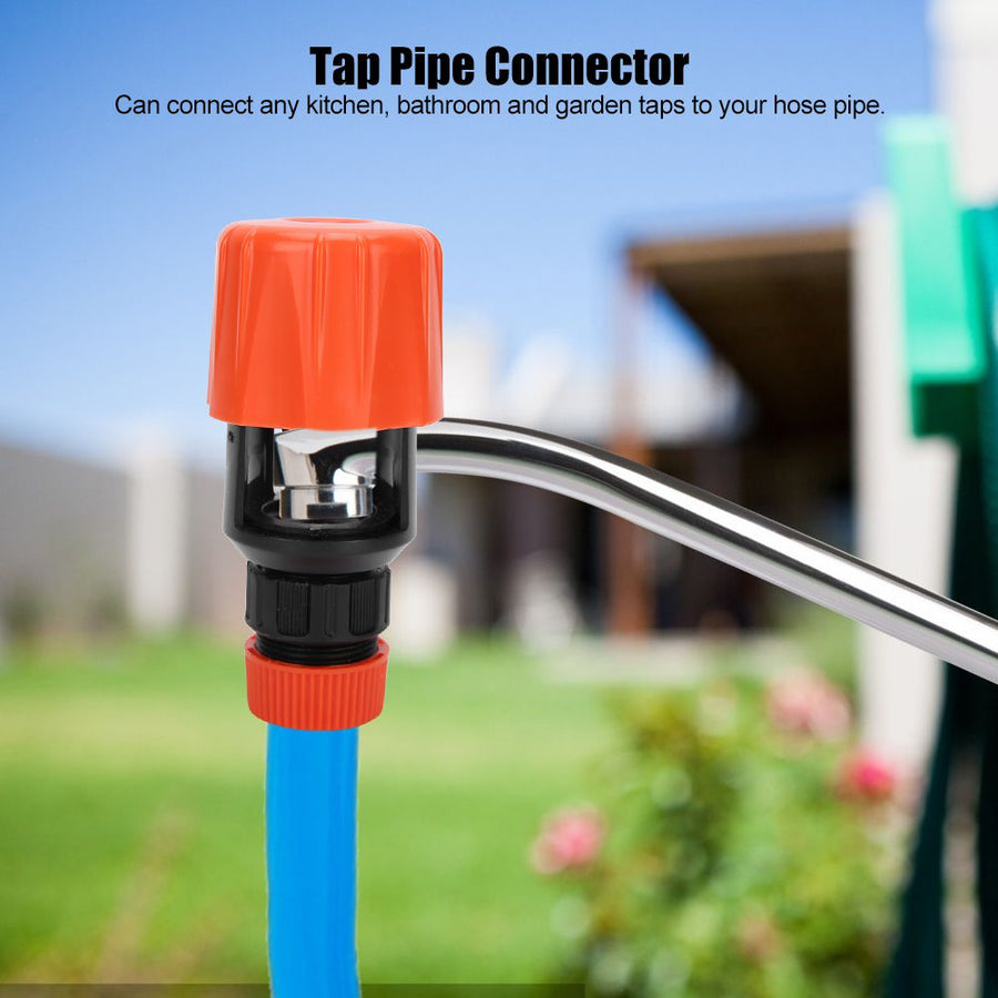 Universal Tap Garden Hose Pipe Connector Kitchen Faucet Adapter Watering Irrigation ToolOrange