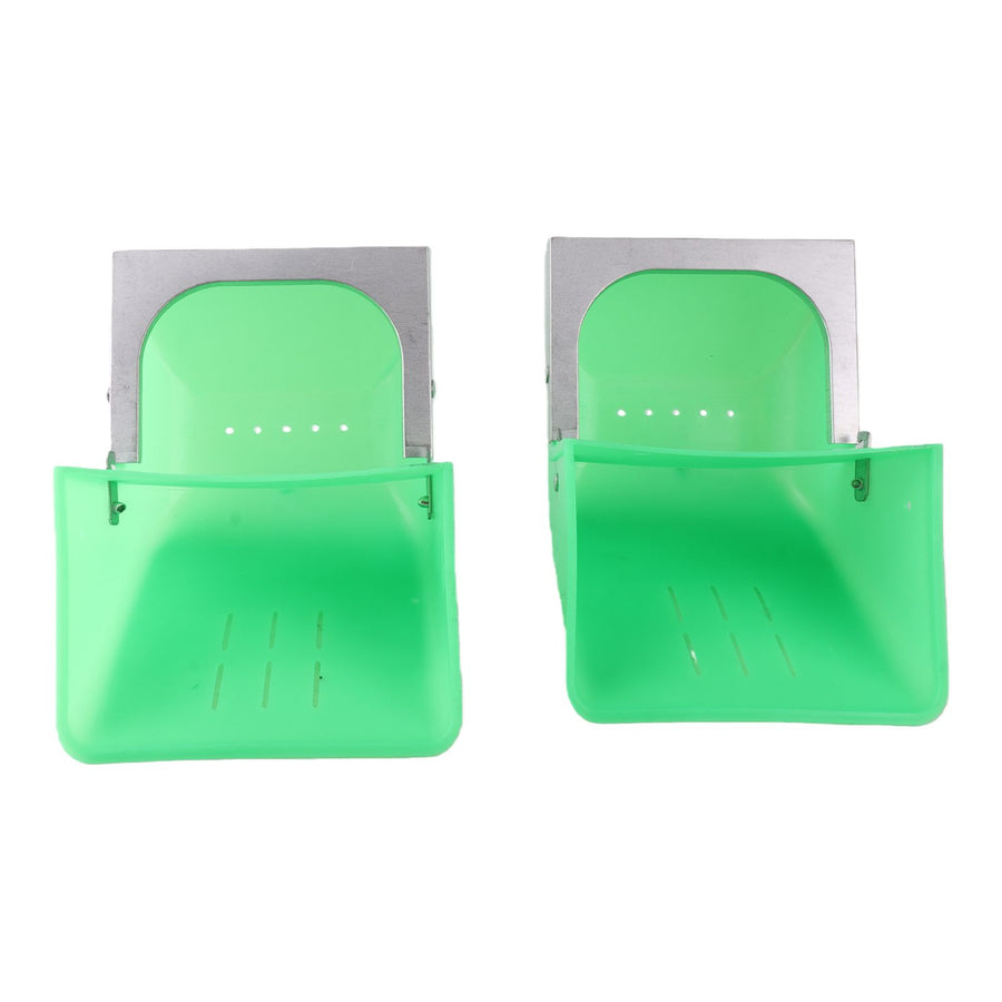 2Pcs 20cm Rabbit Food Feeding Bowl Trough Feeder Rabbits Breeding Equipment Tools