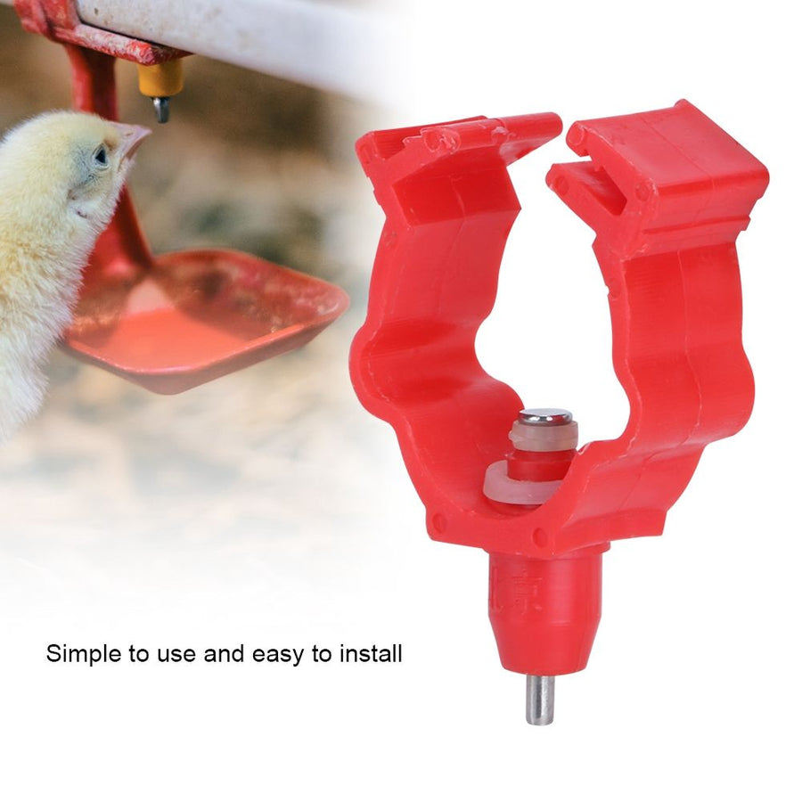 50Pcs G1/2in G3/4in Integrated Spring Drinker Poultry Drinking Nipple Chicken Farm Accessories