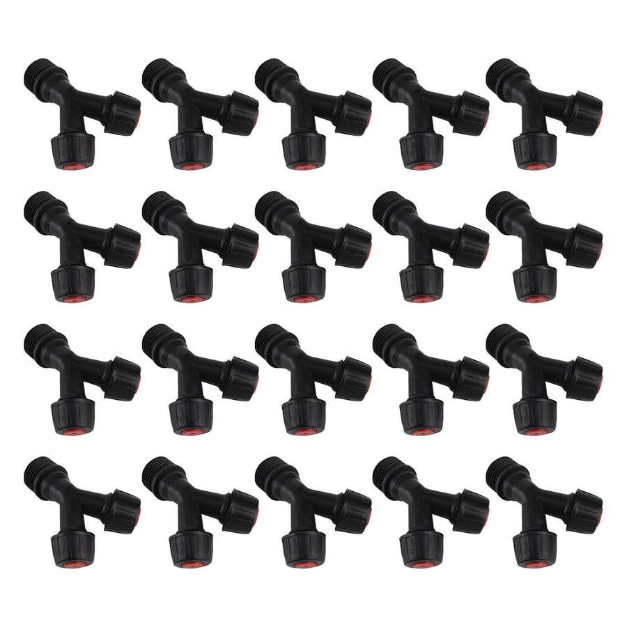20Pcs G1/2in Garden Lawn Water Spray Head Landscaping Spray Nozzle Irrigation Tools