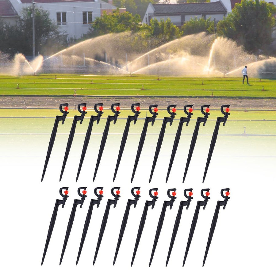 20pcs GType 360 Degree Rotation Sprinkler Watering Spray Nozzle Accessory for Garden Lawn