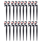 20pcs GType 360 Degree Rotation Sprinkler Watering Spray Nozzle Accessory for Garden Lawn