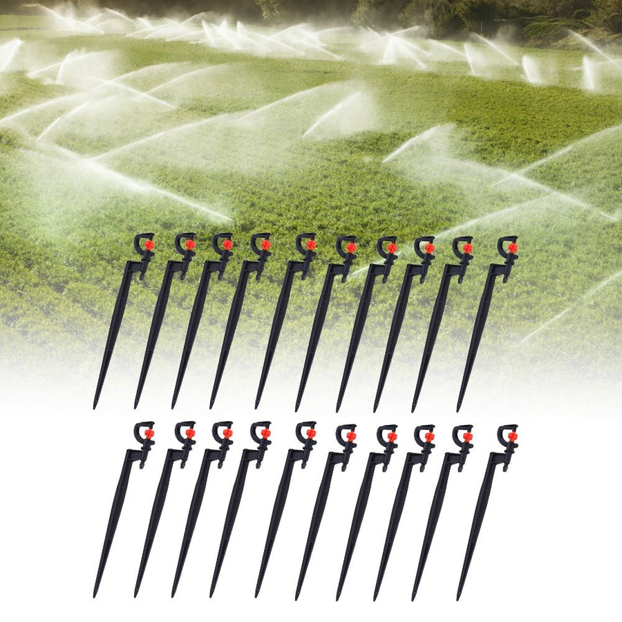 20pcs GType 360 Degree Rotation Sprinkler Watering Spray Nozzle Accessory for Garden Lawn