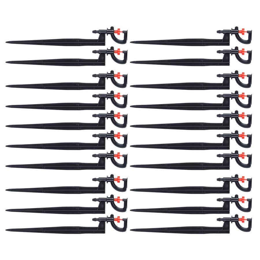 20pcs GType 360 Degree Rotation Sprinkler Watering Spray Nozzle Accessory for Garden Lawn