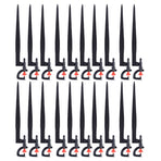 20pcs GType 360 Degree Rotation Sprinkler Watering Spray Nozzle Accessory for Garden Lawn