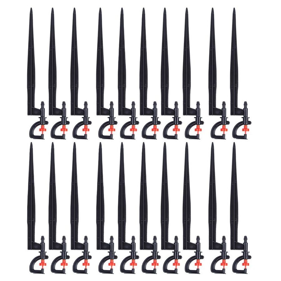 20pcs GType 360 Degree Rotation Sprinkler Watering Spray Nozzle Accessory for Garden Lawn