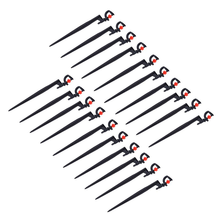 20pcs GType 360 Degree Rotation Sprinkler Watering Spray Nozzle Accessory for Garden Lawn