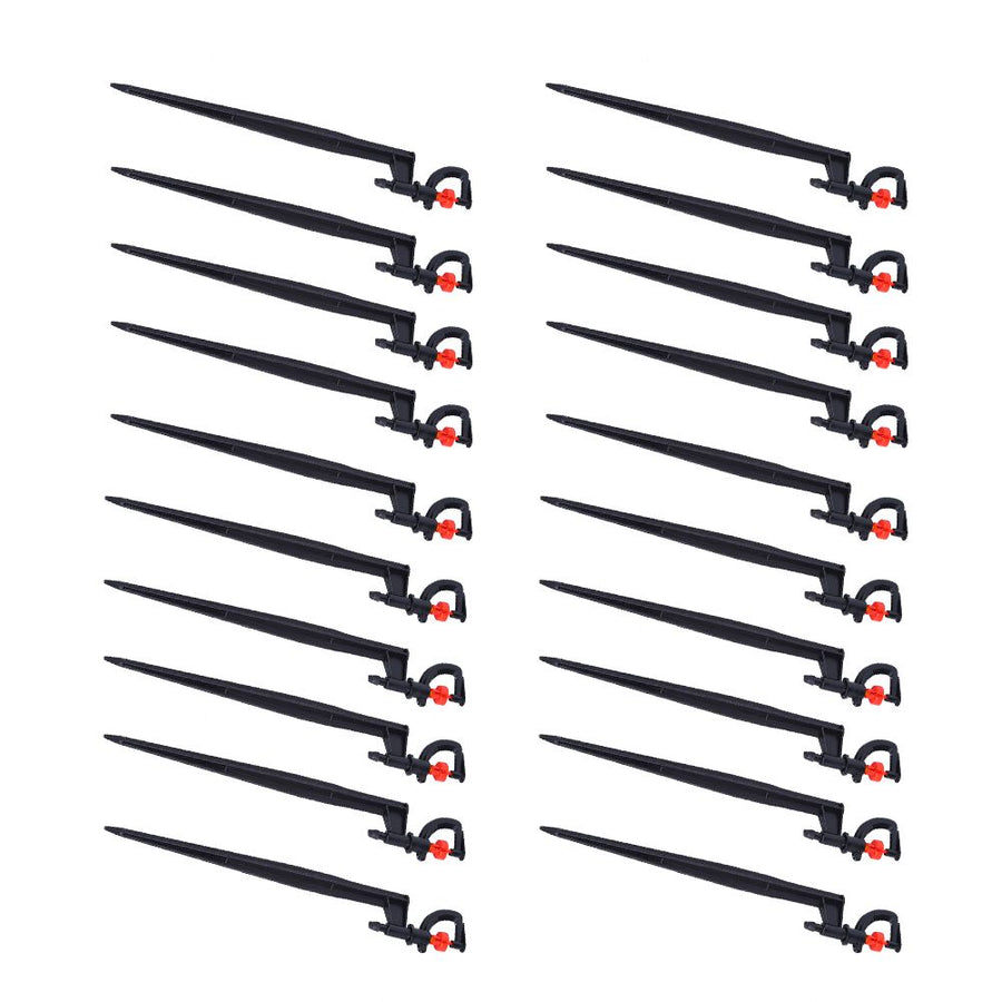20pcs GType 360 Degree Rotation Sprinkler Watering Spray Nozzle Accessory for Garden Lawn
