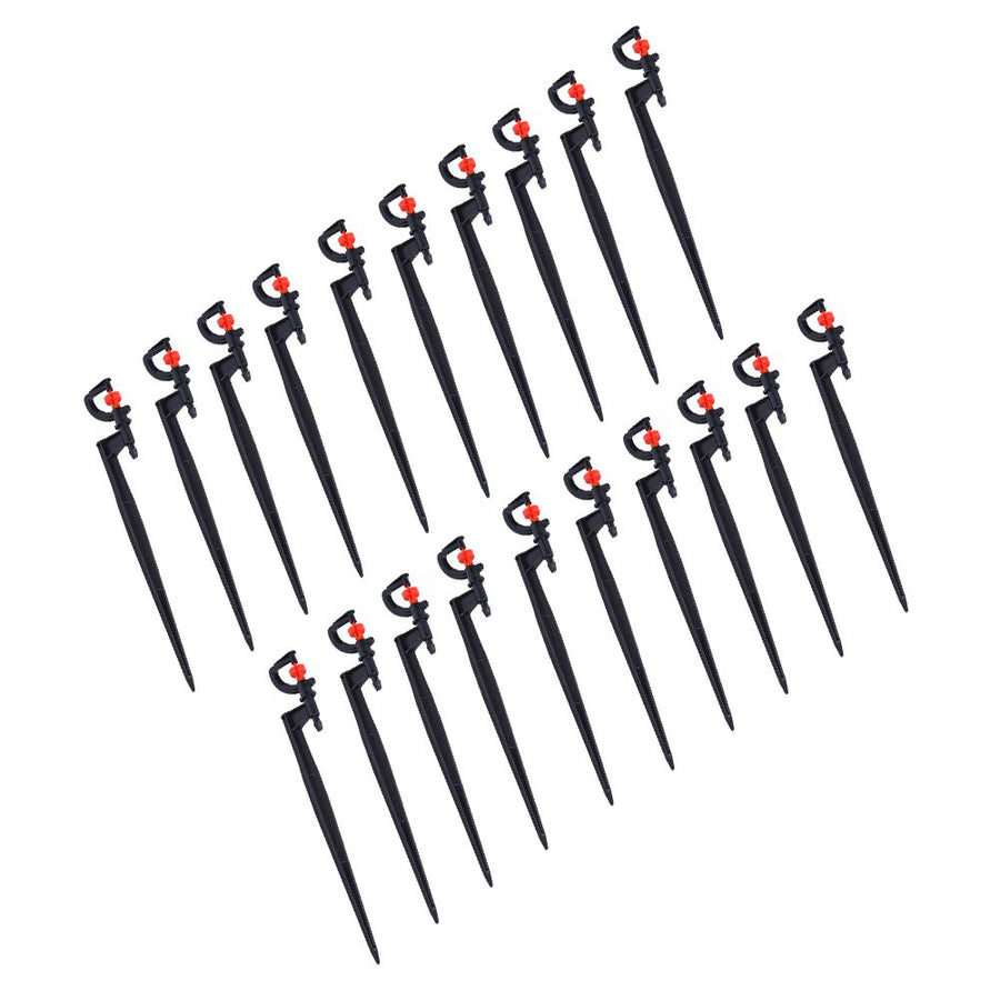 20pcs GType 360 Degree Rotation Sprinkler Watering Spray Nozzle Accessory for Garden Lawn
