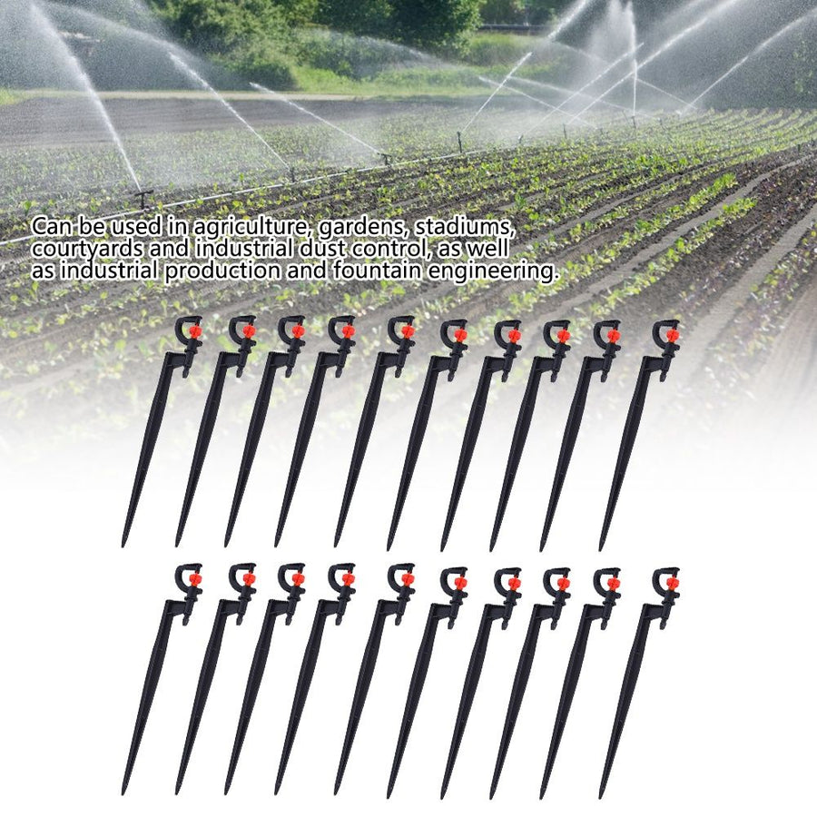 20pcs GType 360 Degree Rotation Sprinkler Watering Spray Nozzle Accessory for Garden Lawn