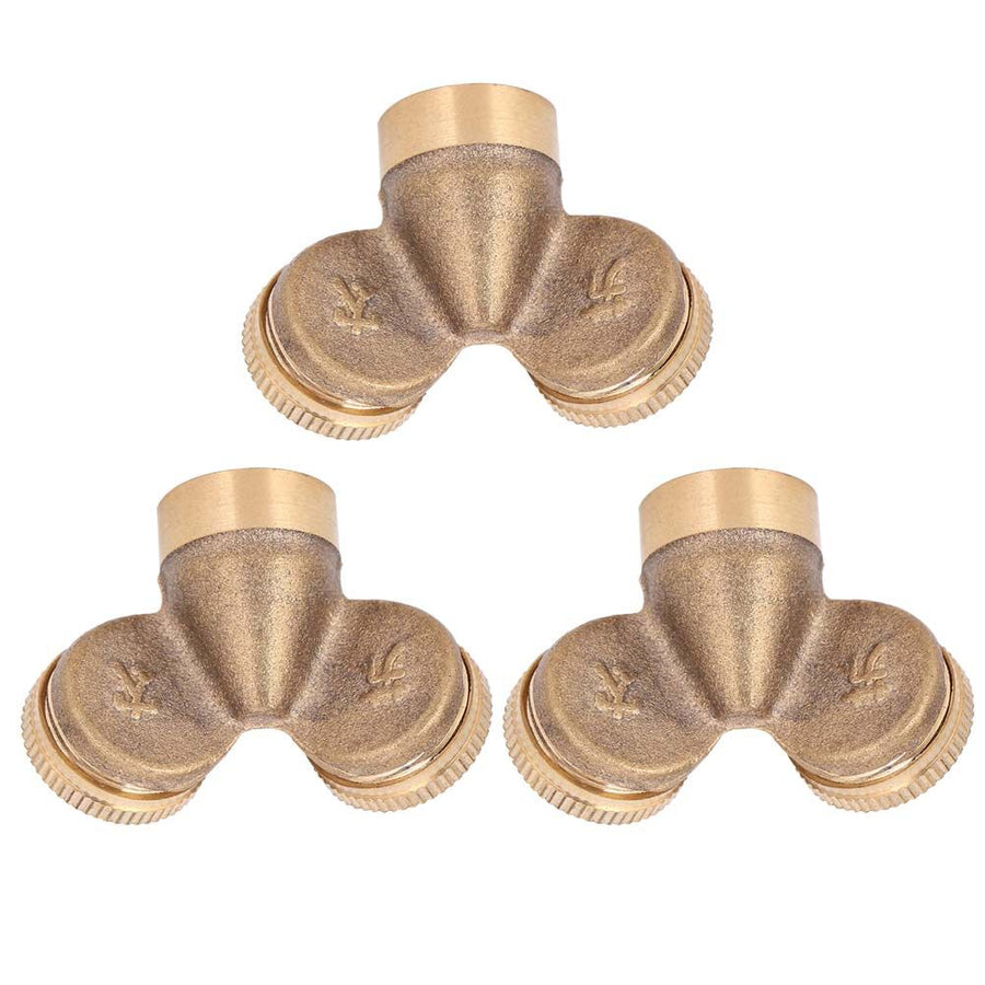 3Pcs G1/2 DN15 Garden Irrigation Sprinklers Copper Misting Sprayer Nozzle Watering Tools