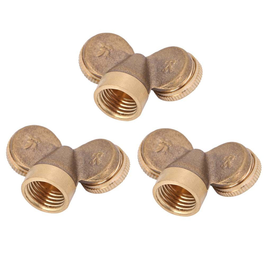 3Pcs G1/2 DN15 Garden Irrigation Sprinklers Copper Misting Sprayer Nozzle Watering Tools