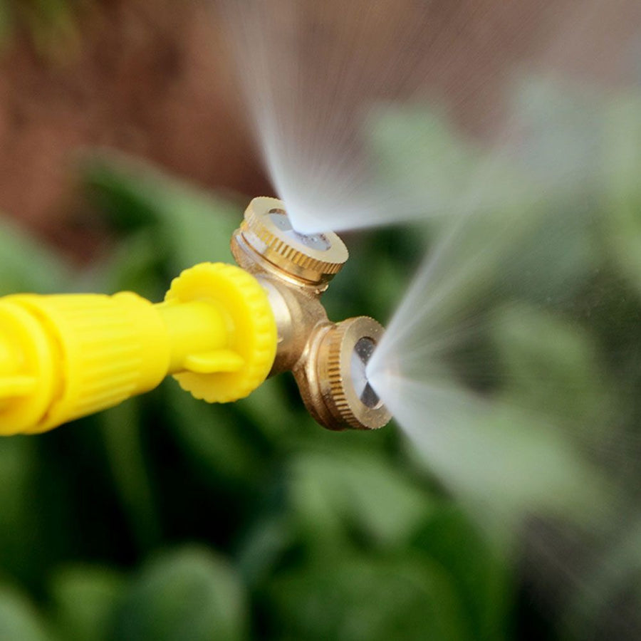 3Pcs G1/2 DN15 Garden Irrigation Sprinklers Copper Misting Sprayer Nozzle Watering Tools