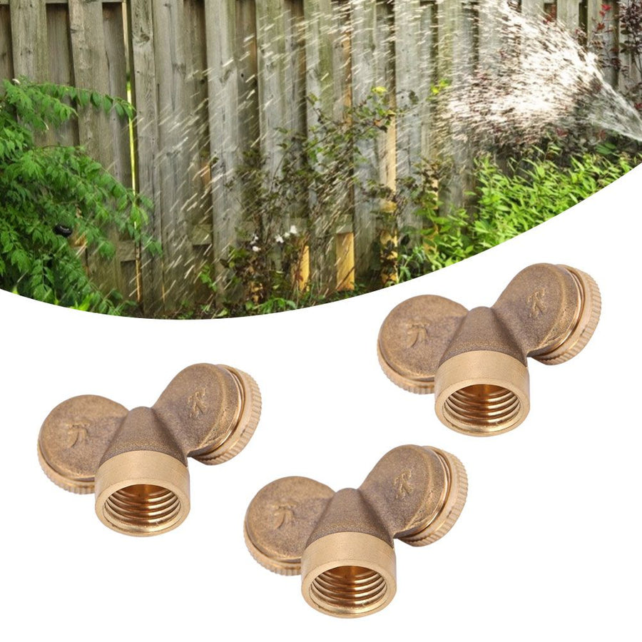 3Pcs G1/2 DN15 Garden Irrigation Sprinklers Copper Misting Sprayer Nozzle Watering Tools