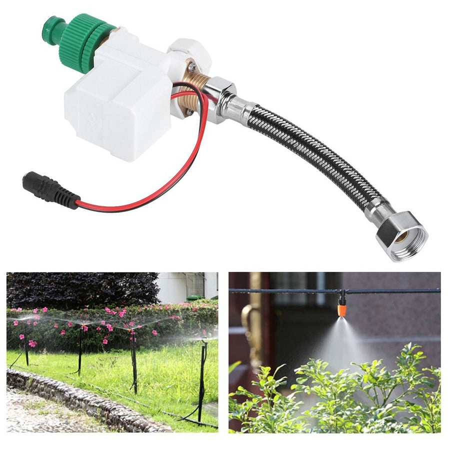 Solenoid Valve Automatic Watering Device Faucet Atomizing Micro Nozzles
