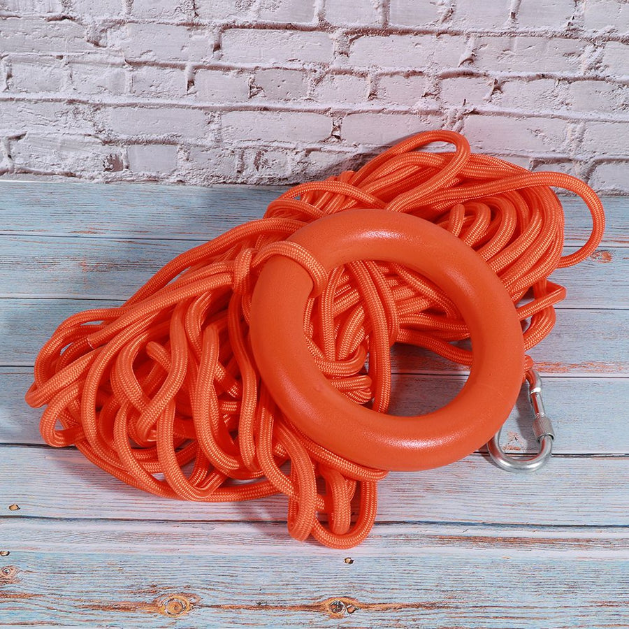 10mm Diameter 30m Long LifeSaving Line NonReflective Safety Rope with PullRing