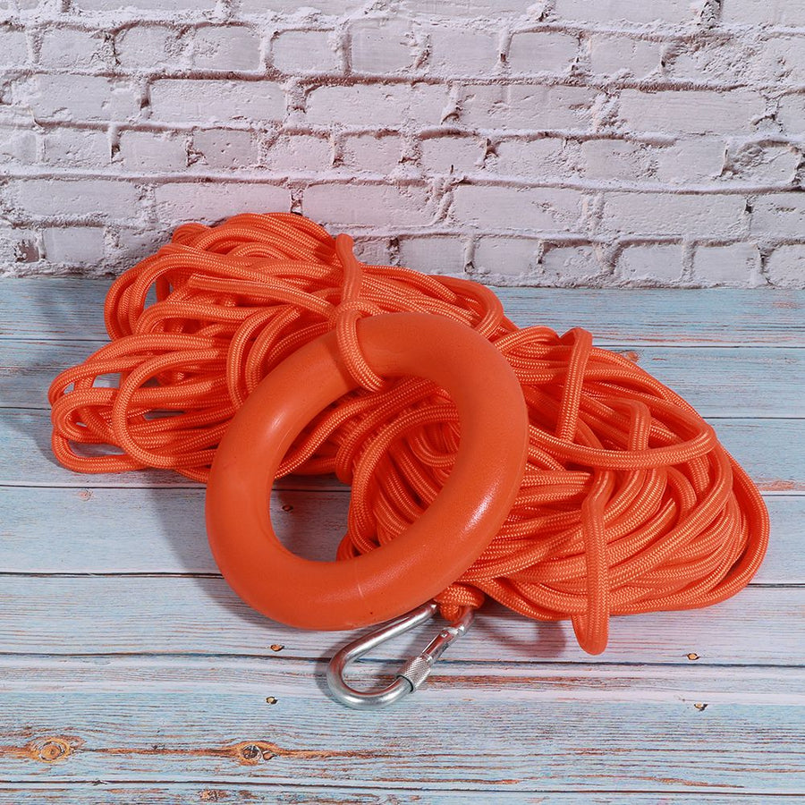 10mm Diameter 30m Long LifeSaving Line NonReflective Safety Rope with PullRing