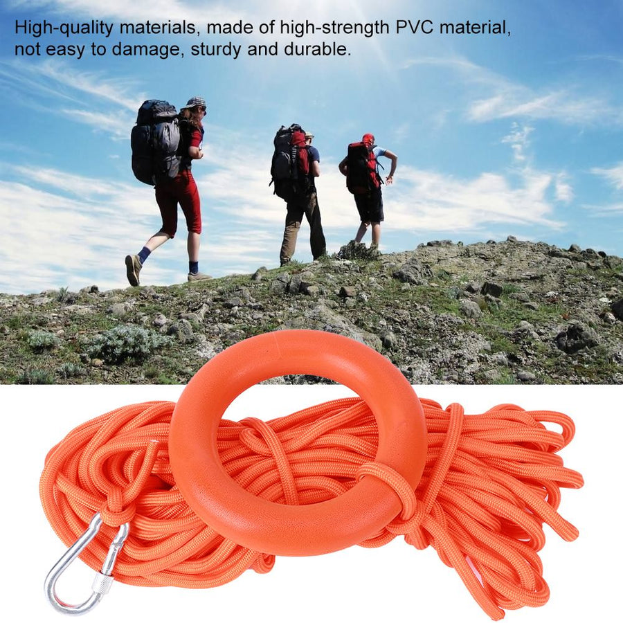 10mm Diameter 30m Long LifeSaving Line NonReflective Safety Rope with PullRing