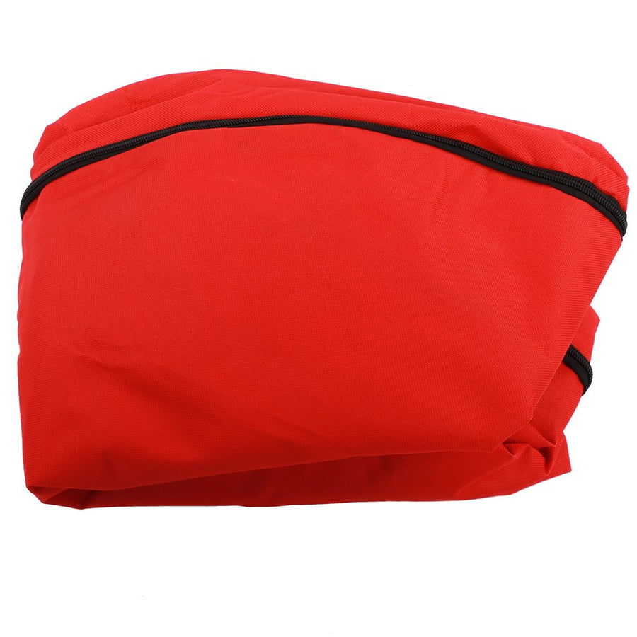 Red Christmas Gift Storage Bag Decoration Bell Wreath Garland Container Waterproof Dustproof