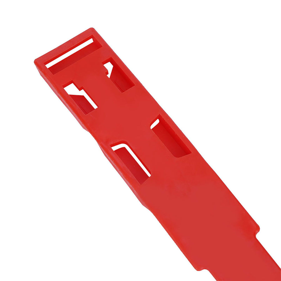 10pcs Identification ID Collars Bands Cow Cattle Marking Ring Supplies for Farm LivestockRed