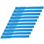 10pcs Identification ID Collars Bands Cow Cattle Marking Ring Supplies for Farm LivestockBlue