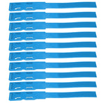 10pcs Identification ID Collars Bands Cow Cattle Marking Ring Supplies for Farm LivestockBlue