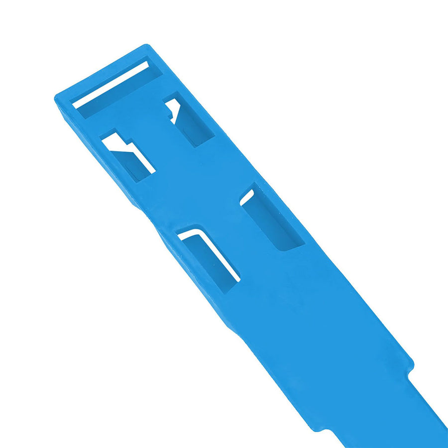 10pcs Identification ID Collars Bands Cow Cattle Marking Ring Supplies for Farm LivestockBlue