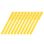 10pcs Identification ID Collars Bands Cow Cattle Marking Ring Supplies for Farm LivestockYellow
