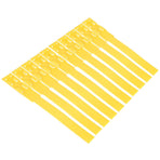 10pcs Identification ID Collars Bands Cow Cattle Marking Ring Supplies for Farm LivestockYellow