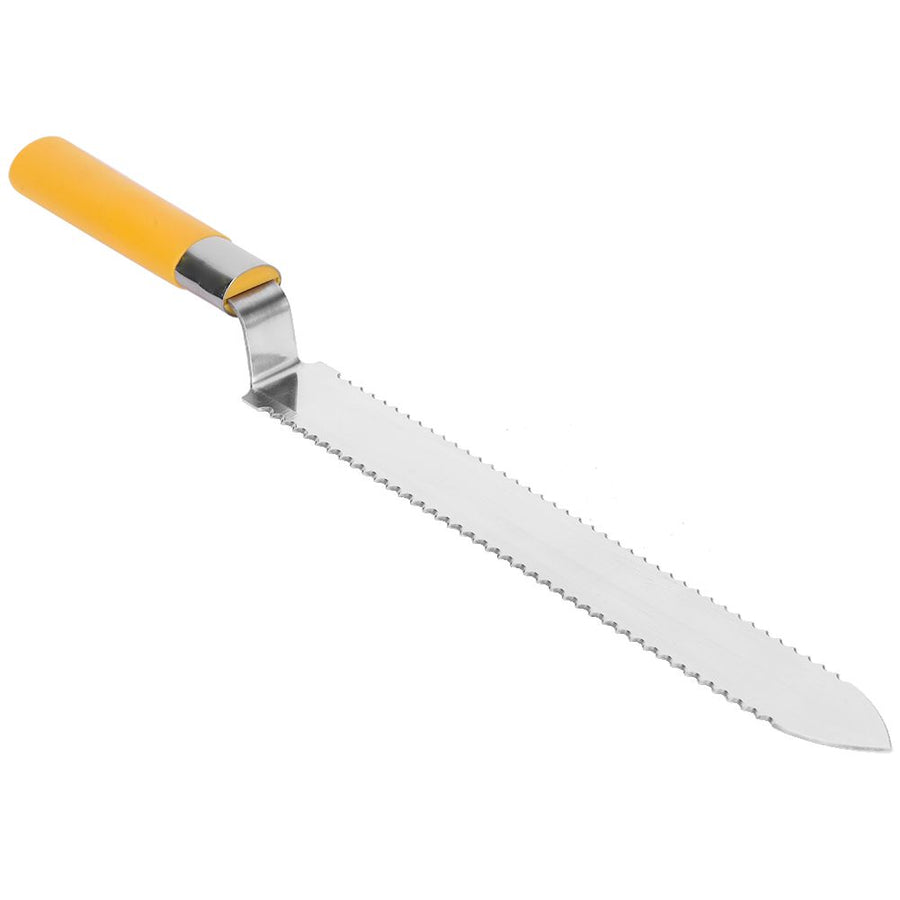 Stainless Steel Beekeeping Serrated Honey Scraping Knife Uncapping Knife Beekeeper Tools